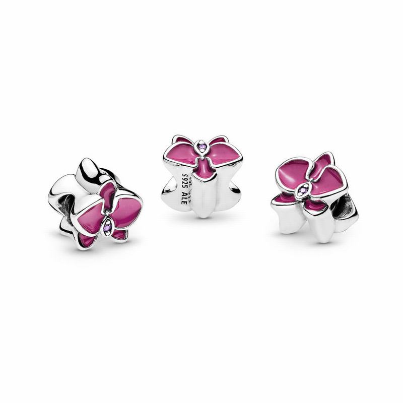 Pandora Orchid Charm Silver Egypt IC2781046